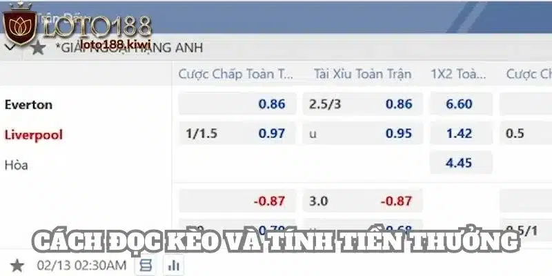 Hướng dẫn khách hàng cách tính tiền khi chiến thắng đơn giản