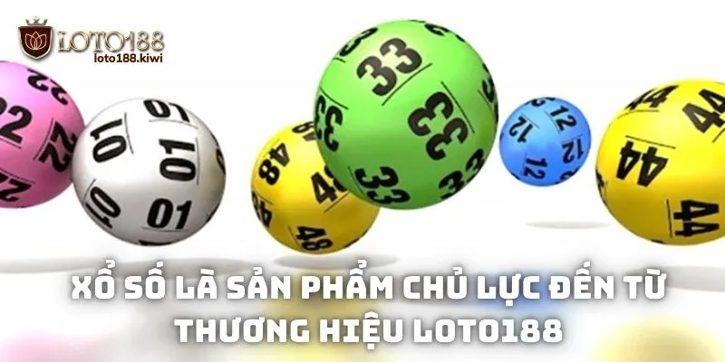 Xổ số là sản phẩm chủ lực đến từ thương hiệu Loto188
